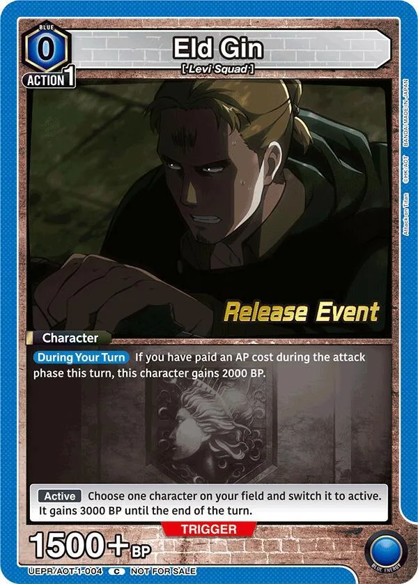 Eld Gin card front
