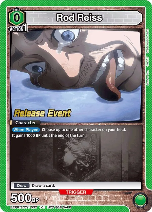 Rod Reiss card front