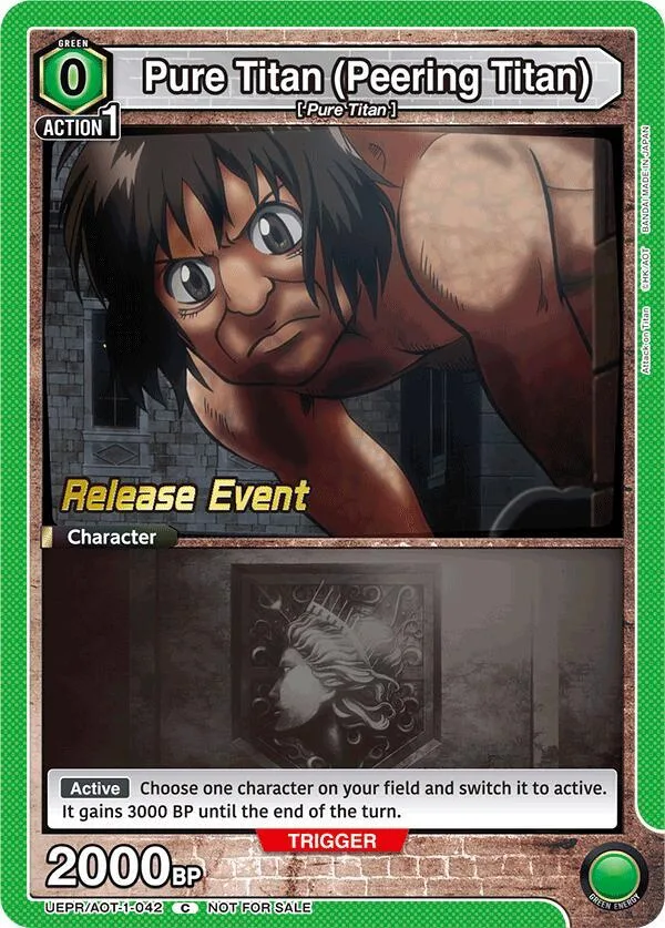 Pure Titan (Peering Titan) card front