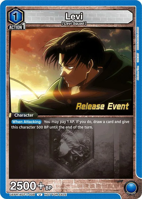 Levi (008) card front