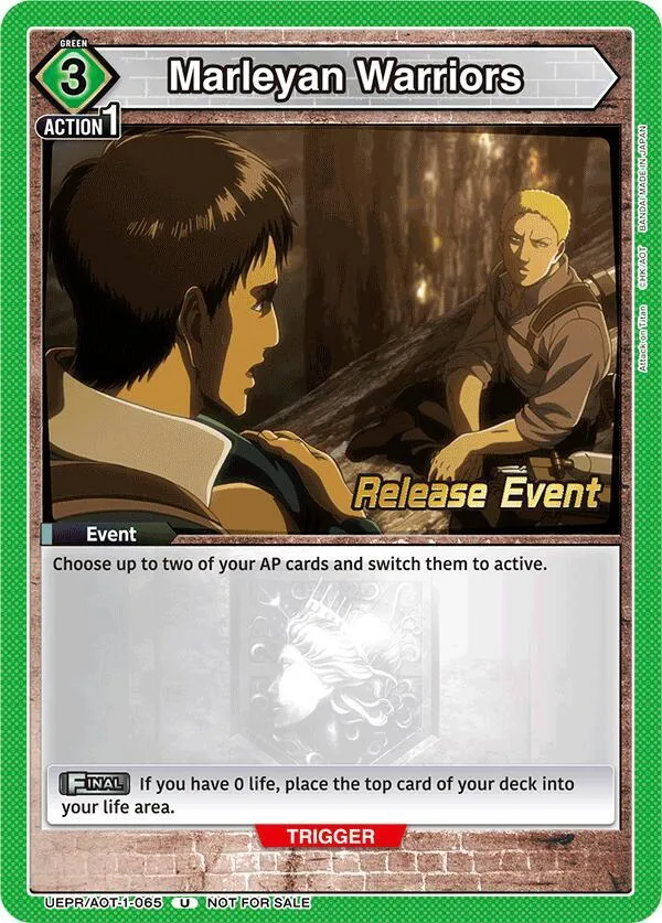 Marleyan Warriors card front