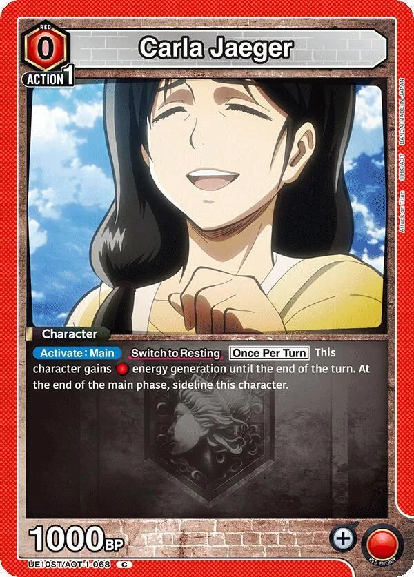 Carla Jaeger card front