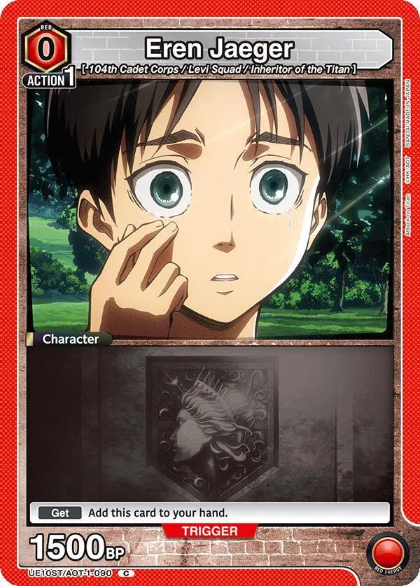 Eren Jaeger (090) card front