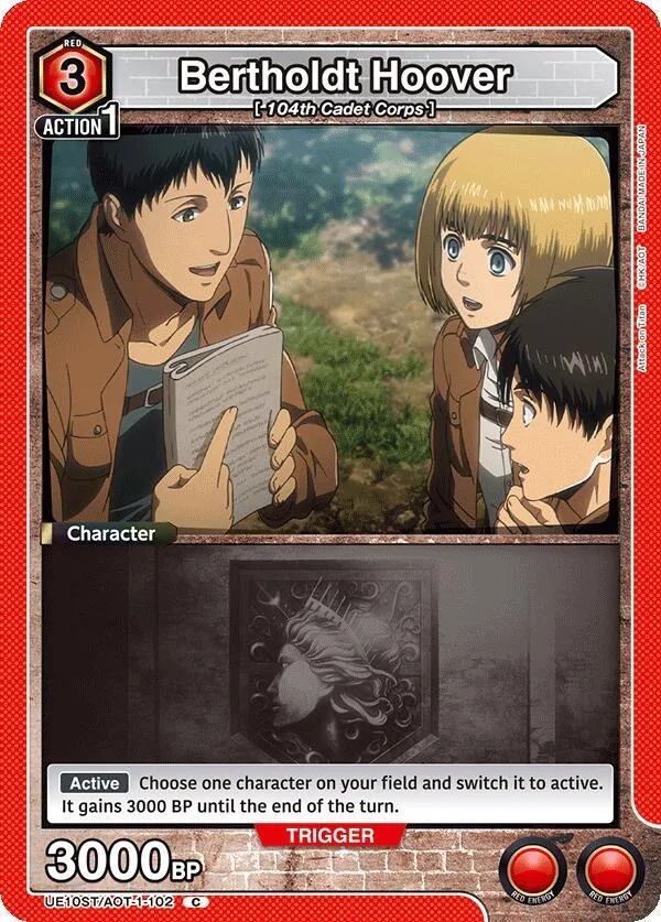 Bertholdt Hoover card front