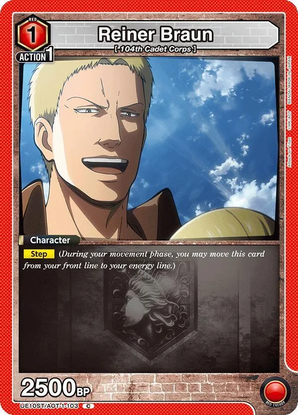 Reiner Braun card front