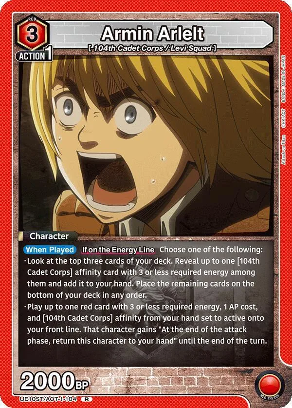 Armin Arlelt (104) card front
