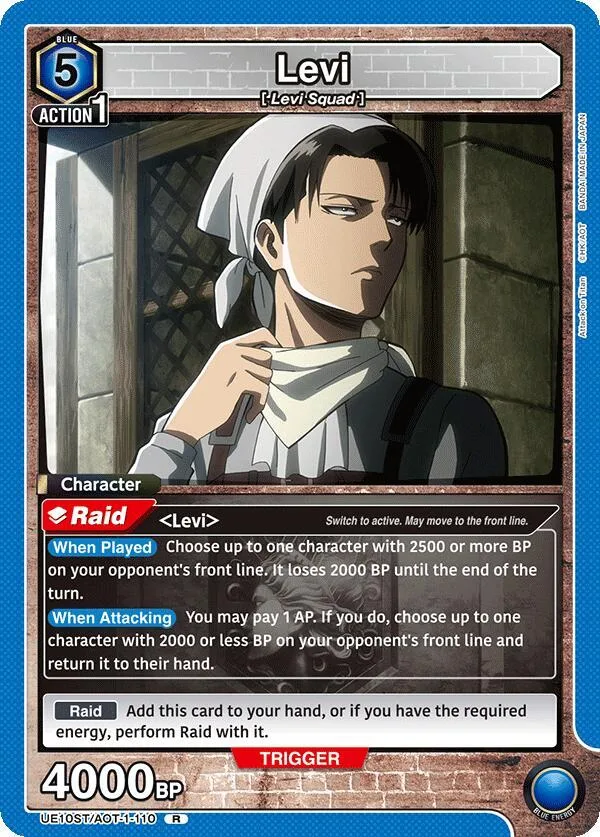 Levi card front