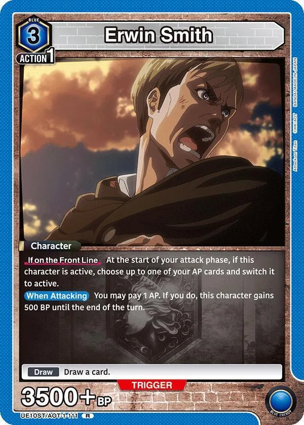 Erwin Smith card front