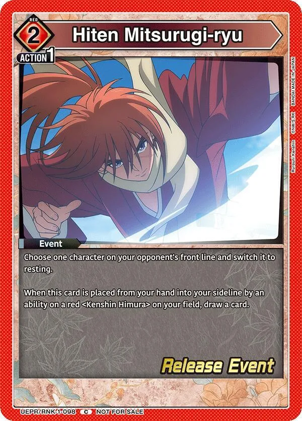 Hiten Mitsurugi-ryu card front