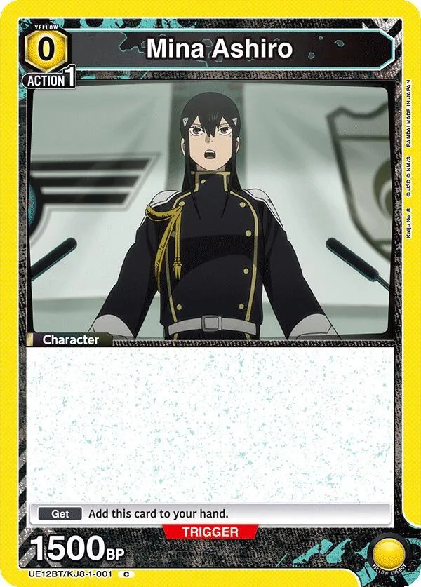 Mina Ashiro (001) card front