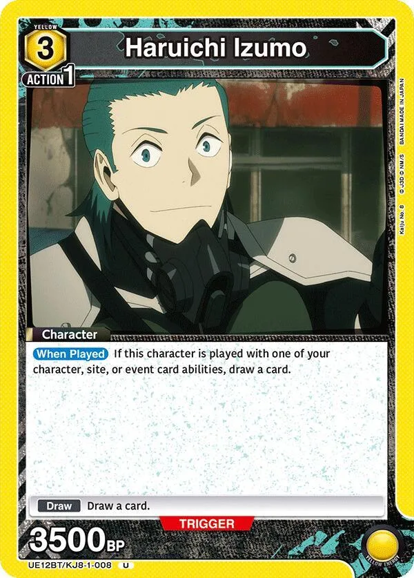 Haruichi Izumo (008) card front