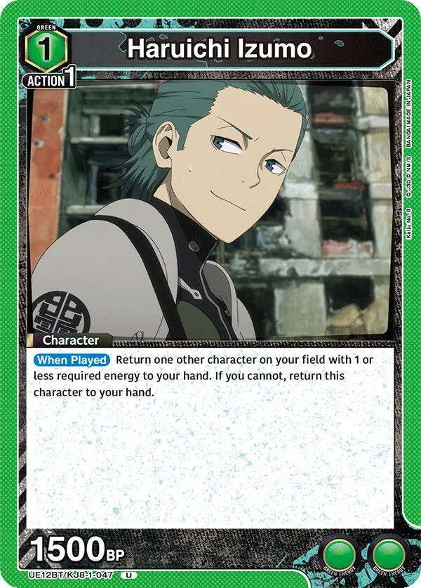 Haruichi Izumo (047) card front