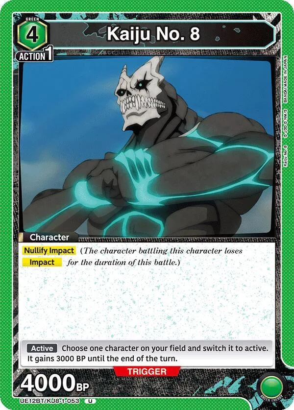 Kaiju No. 8 (053) card front