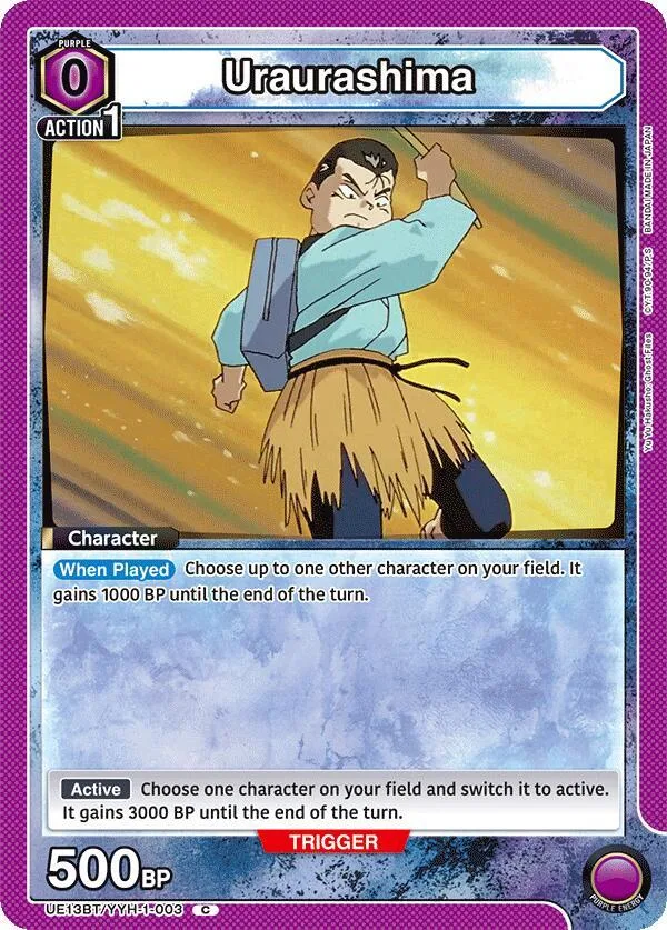 Uraurashima card front