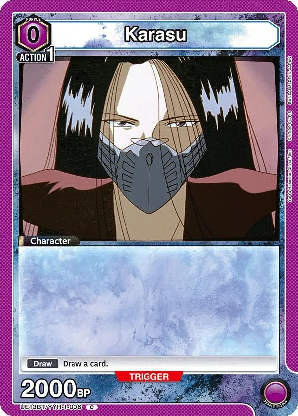 Karasu (006) card front