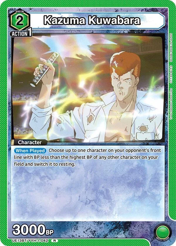 Kazuma Kuwabara (042) card front