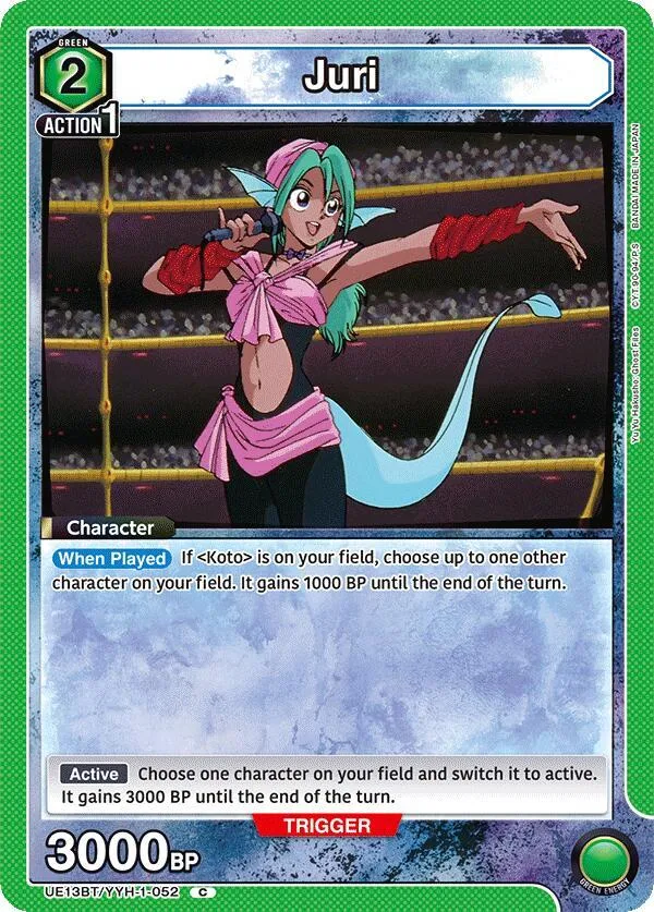 Juri card front