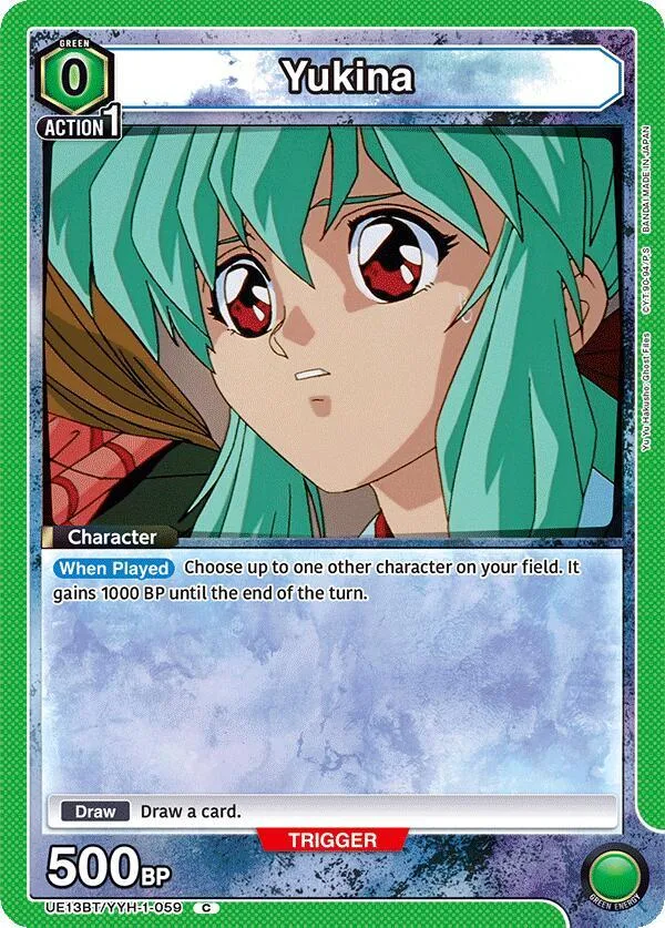 Yukina (059) card front