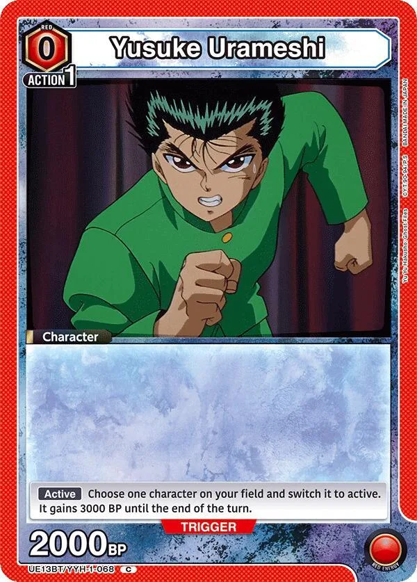 Yusuke Urameshi (068) card front