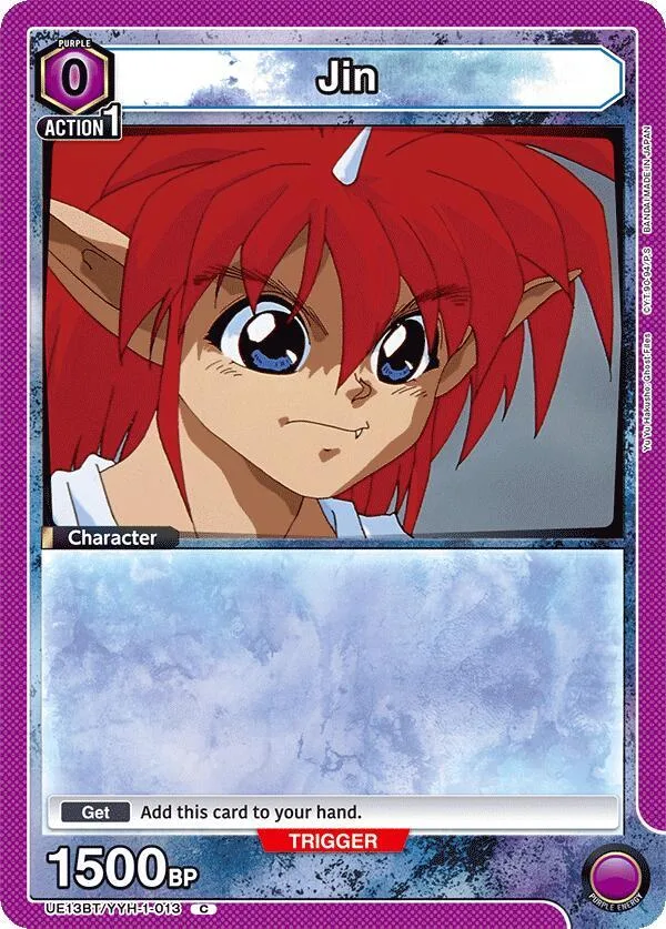 Jin (013) (Box Topper Foil) card front