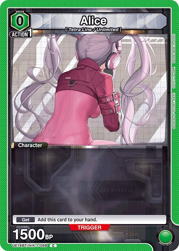 Alice (068) (Box Topper Foil) card front