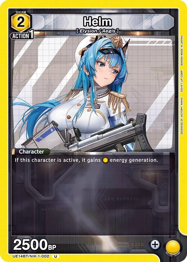 Helm card front