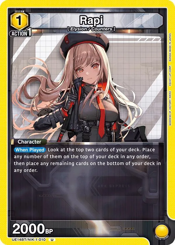 Rapi (010) card front