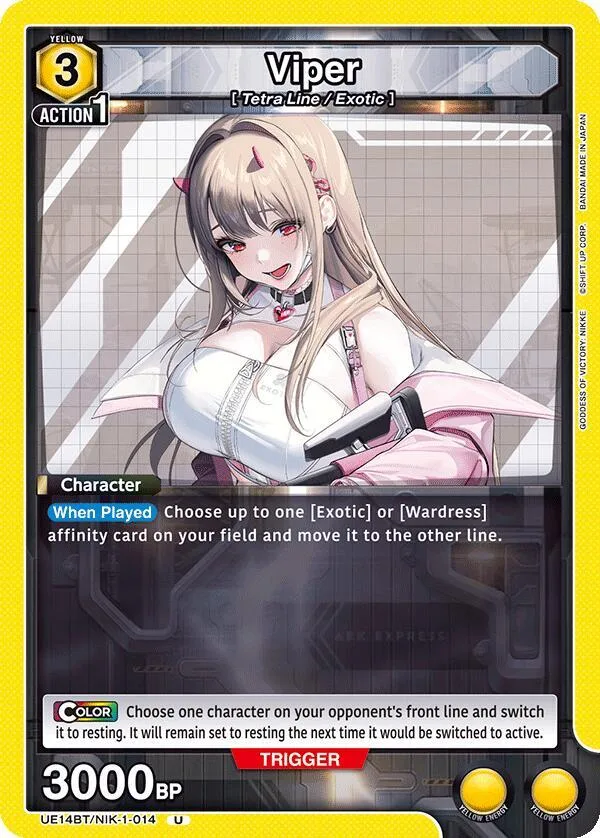 Viper (014) card front