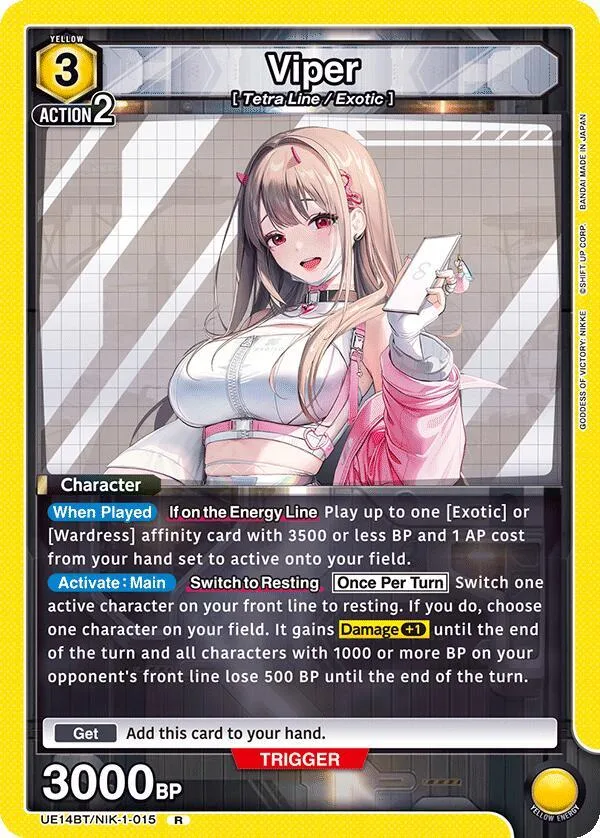 Viper (015) card front