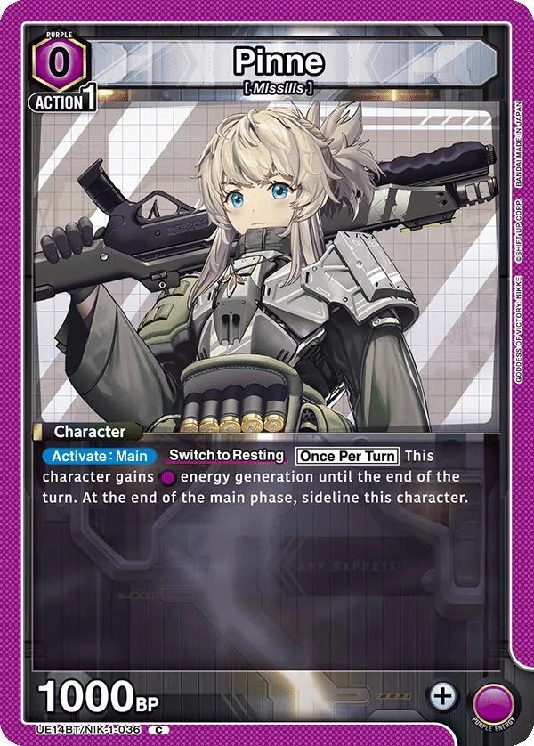 Pinne card front