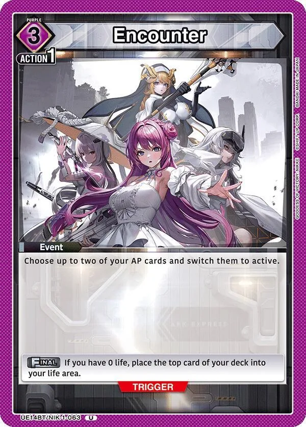 Encounter (063) card front
