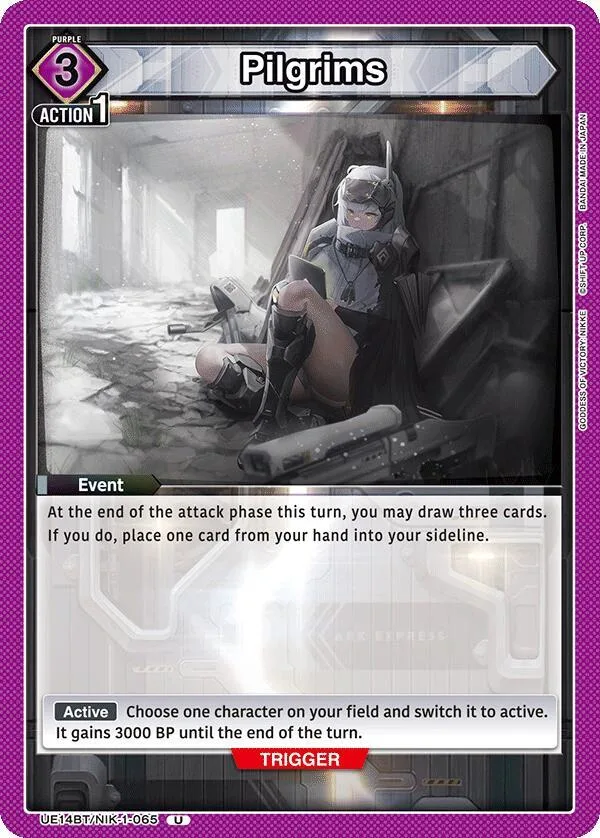 Pilgrims card front