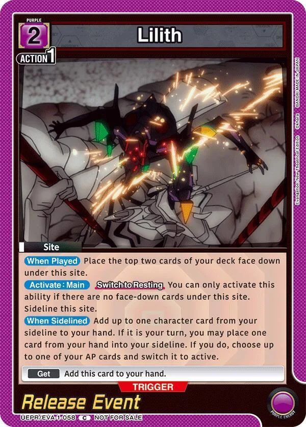 Lilith card front