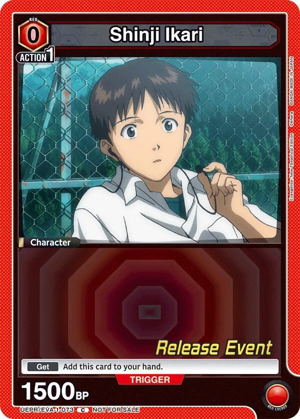 Shinji Ikari (073) card front