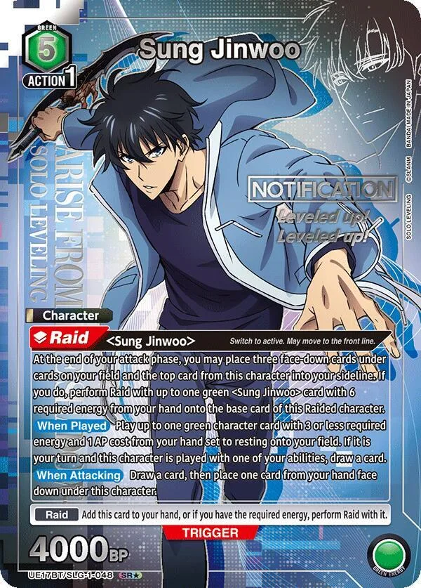 Sung Jinwoo (048) (SR*) card front