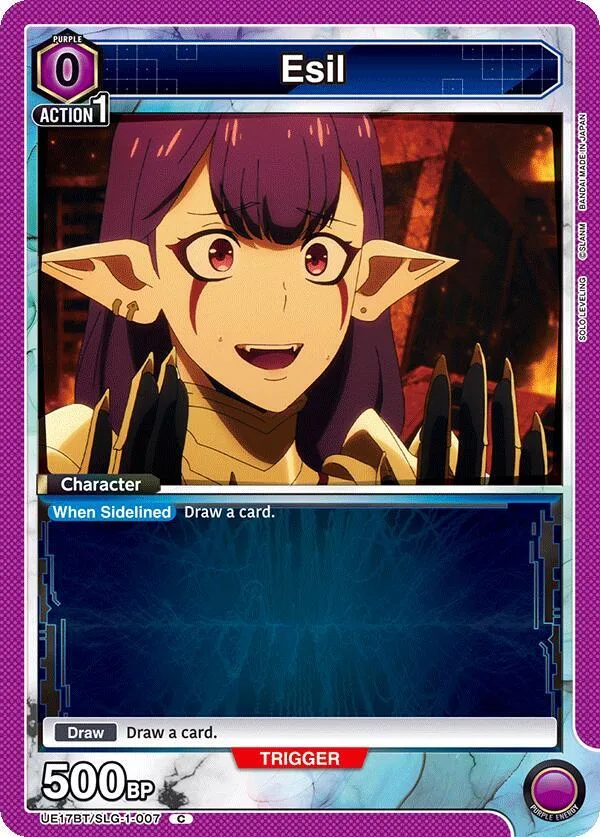 Esil (007) card front