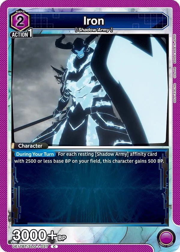 Iron card front