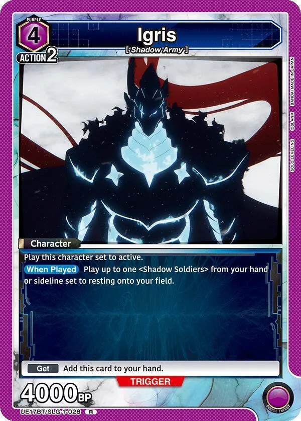 Igris card front