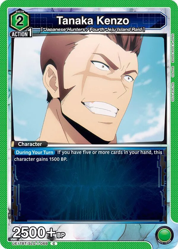 Tanaka Kenzo card front