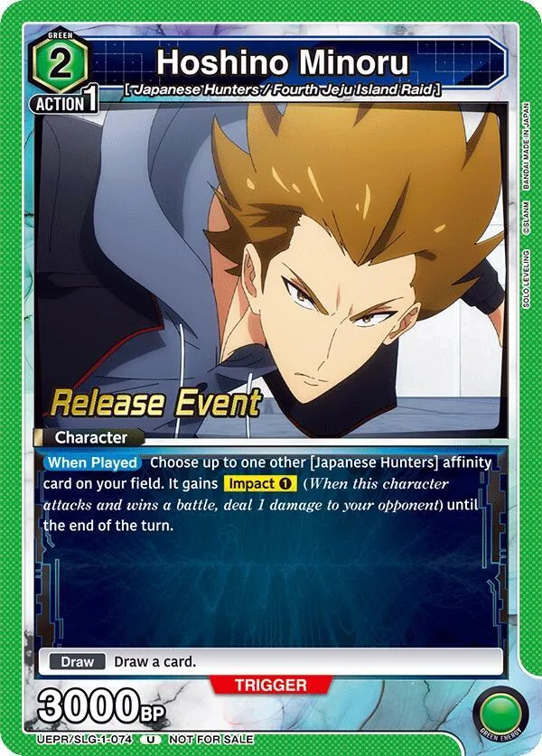 Hoshino Minoru card front