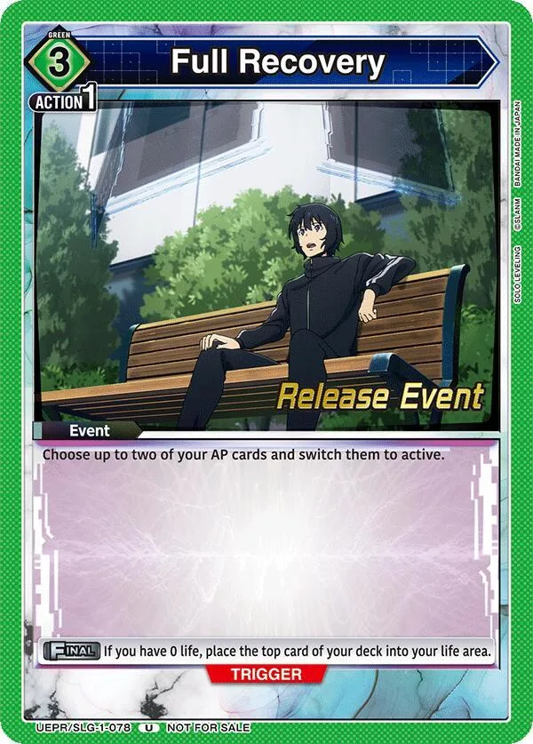 Full Recovery card front