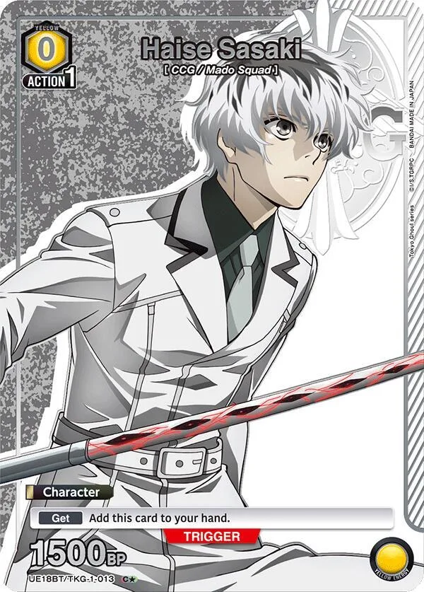 Haise Sasaki (013) (C*) card front