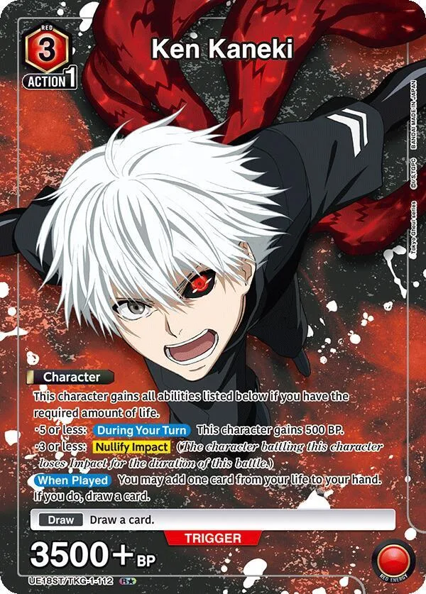 Ken Kaneki (112) (R*) card front
