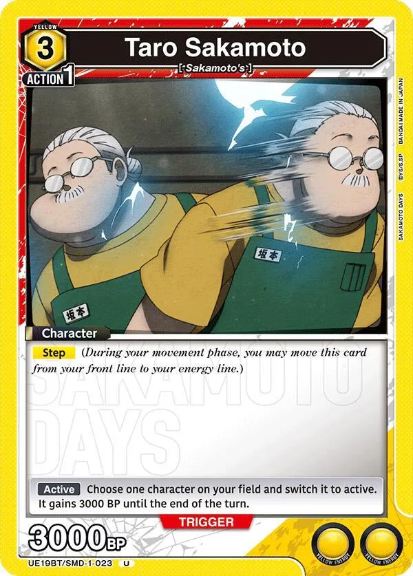 Taro Sakamoto (023) card front