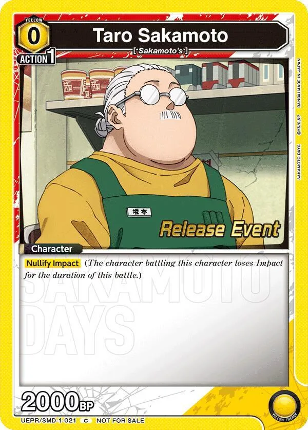 Taro Sakamoto (021) card front