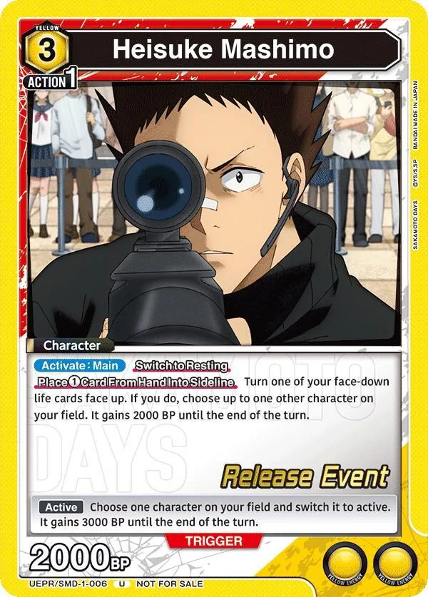 Heisuke Mashimo (006) card front