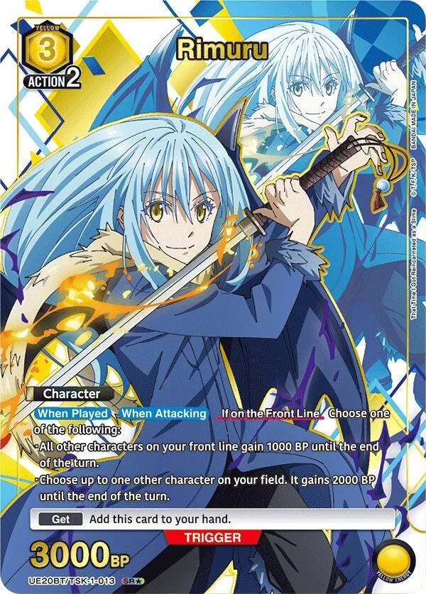 Rimuru (013) (SR*) card front
