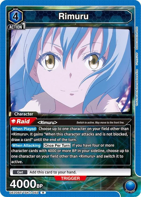 Rimuru (052) card front