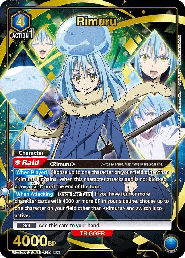 Rimuru (052) (R*) card front