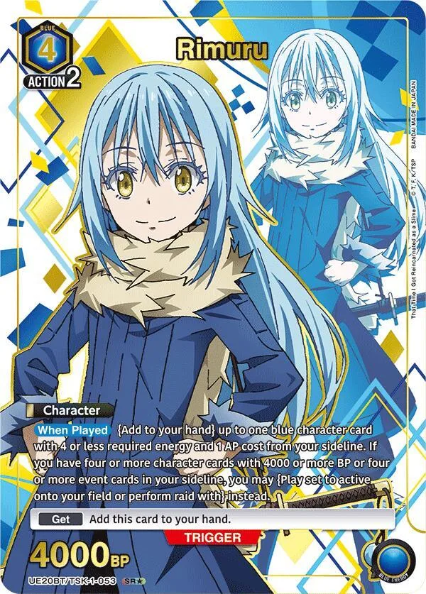 Rimuru (053) (SR*) card front